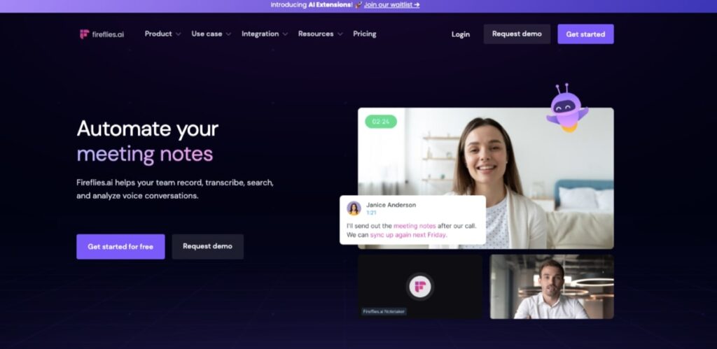 ai tools for business -
Launchista.com-Fireflies